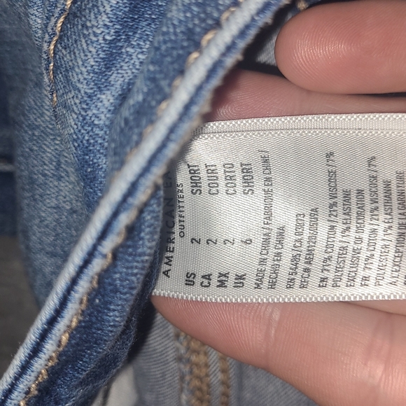 American Eagle super high waist jeggings. Sz 2 - Picture 7 of 8